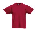 Goedkope Kinder T-shirt Fruit Of the Loom 61-019-0 Brick Red